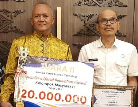 Petani Malalak itu Harumkan Nama Kabupaten Agam, dalam Lomba Karya Inovasi Teknologi Innovation Award