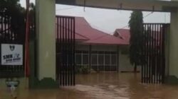 Hujan Lebat Sejak Kamis Malam, SMKN 1 Sutera Direndam Banjir