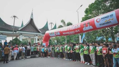 Geliatkan Sport Tourism, Gubernur Sumbar Dukung Minangkabau 10K Jadi ivent Lari Tahunan