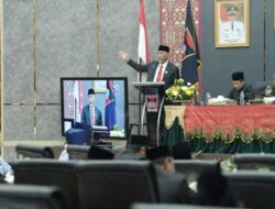 Hadiri HUT Kota Padang, Gubernur Mahyeldi Mengajak Seluruh Pihak Berbenah