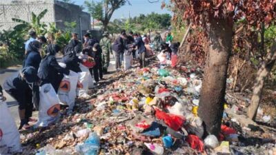 Sampah Liar di Kecamatan Pucuk Mulai Dibersihkan